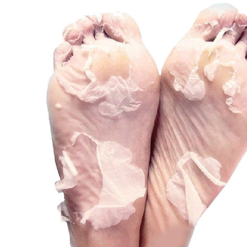 2pair=4pcs Foot Mask Peeling Dead Skin Smooth Exfoliating Feet Care Socks Pedicure Socks For Heels Peeling Cuticles Removal