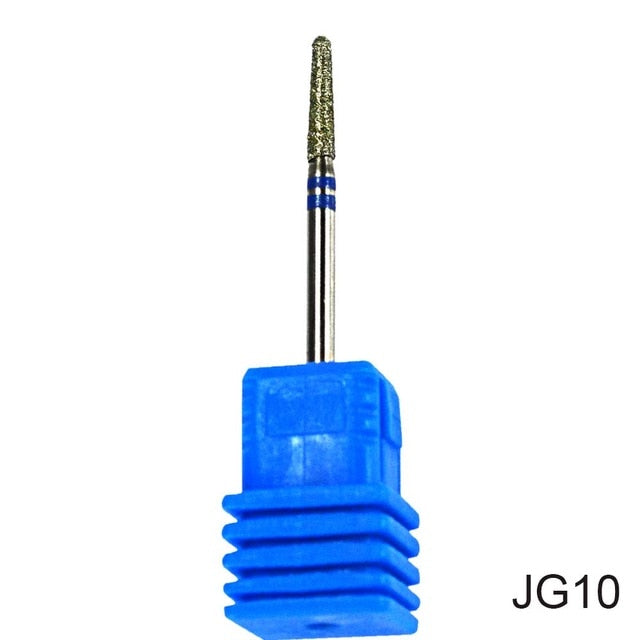 Diamond Drill Bit 17 Type 3/32'' Milling Manicure Cutter for Pedicure Electric Machine Device Tool Nail Art Burr Drill CHJG01-17