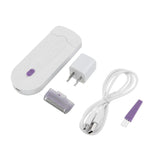 Rechargeable Laser Hair Removal Tools Face Body Health Care Depilator Lightweight Hair Remover Battery-Powered Women's Epilator
