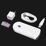 Rechargeable Laser Hair Removal Tools Face Body Health Care Depilator Lightweight Hair Remover Battery-Powered Women's Epilator