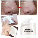 skin beauty LANBENA Blackhead Remover Nose Mask Pore Strip Black Mask Peeling Acne Treatment Black Deep Cleansing Skin Care