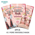HEMEIEL 3PCS Hyaluronic Acid Face Mask Moisturizing Collagen Korean Mask Sheet Acne Treatment Mask Facial Skin Care Cosmetics