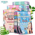 HEMEIEL 3PCS Hyaluronic Acid Face Mask Moisturizing Collagen Korean Mask Sheet Acne Treatment Mask Facial Skin Care Cosmetics